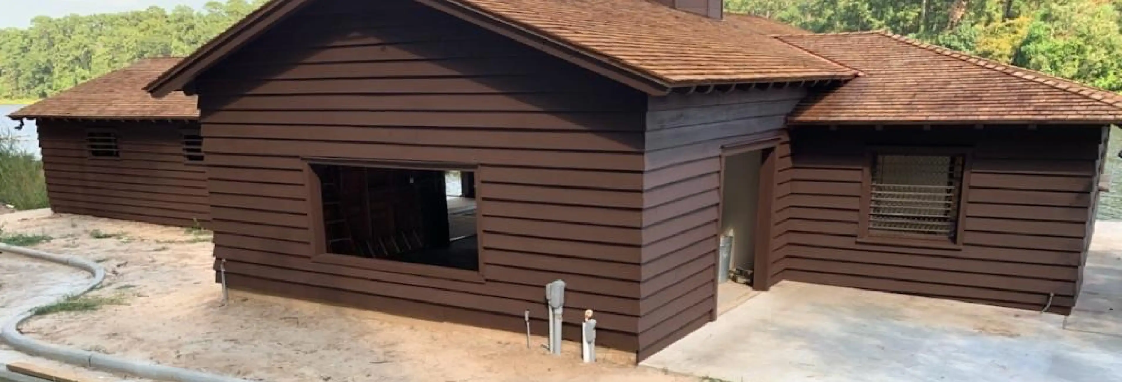 Historic Boat House — completed restoration