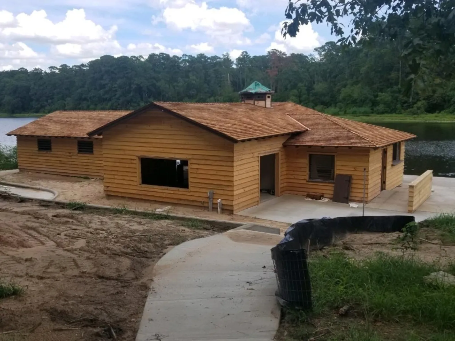 Historic Boat House restoration Huntsville TX