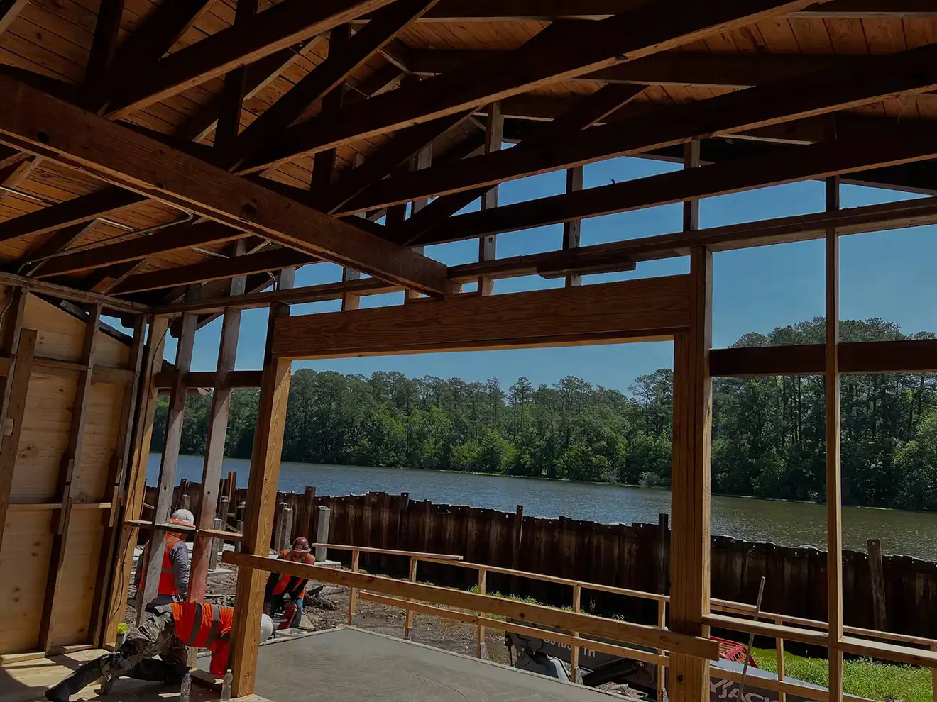 Historic Boat House — painting scope